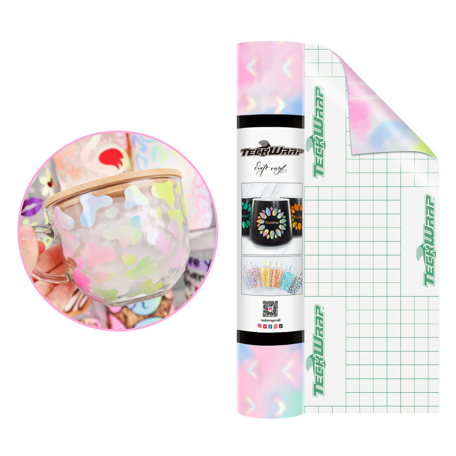 Teckwrap Candy Color Craft Vinyl - Holo Cloud