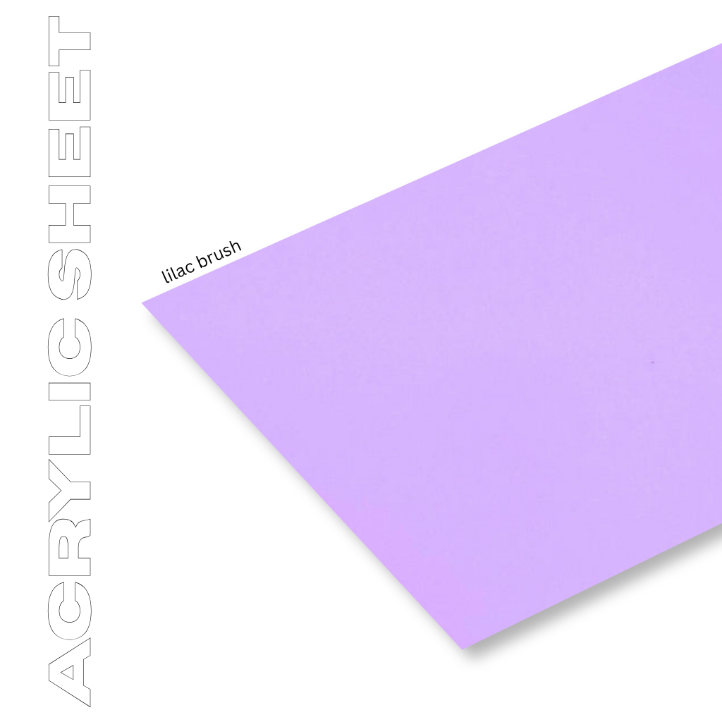 Acrylic Sheet - Lilac 200x300mm
