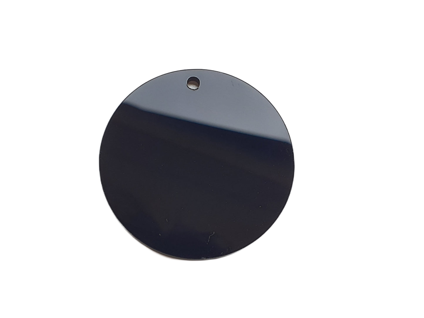 50x50x3mm Black Acrylic Disc