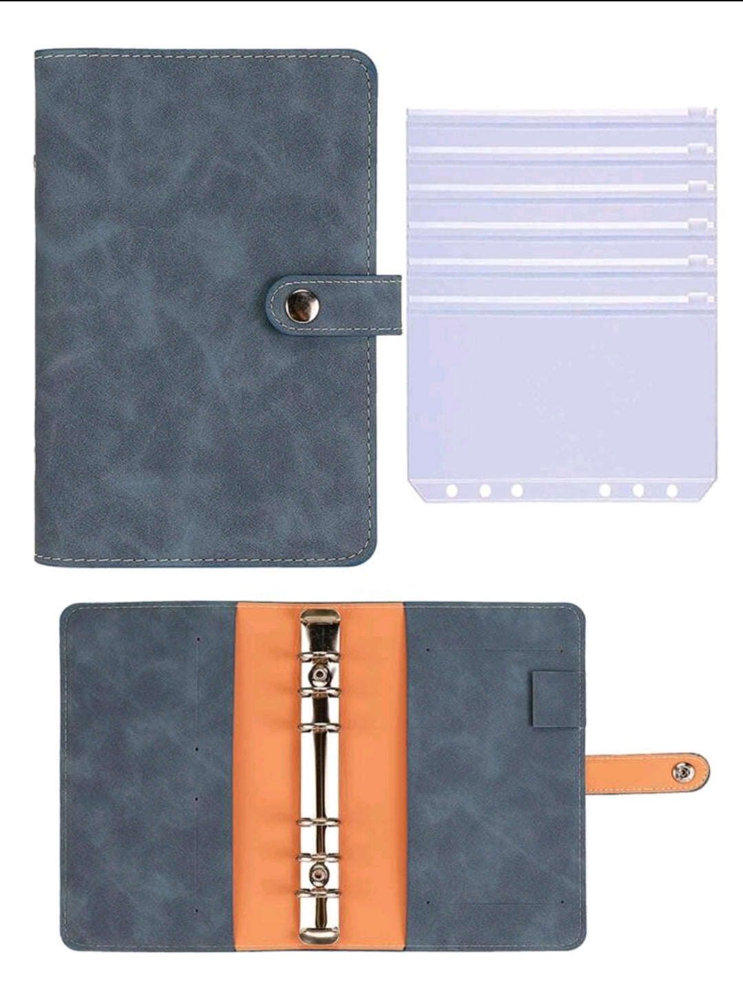 Budget Binder - Blue Pink A6