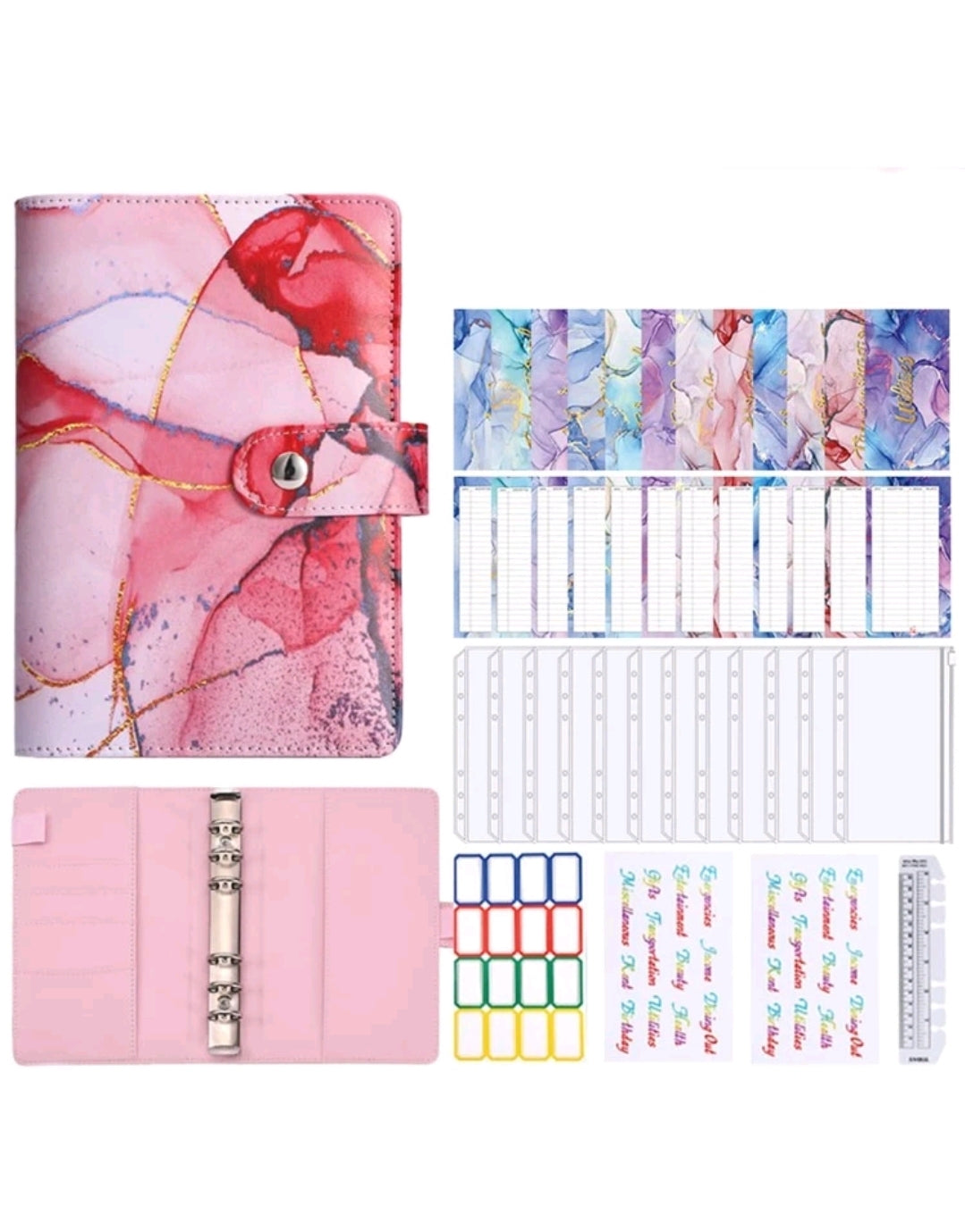 Budget Binder - Marble