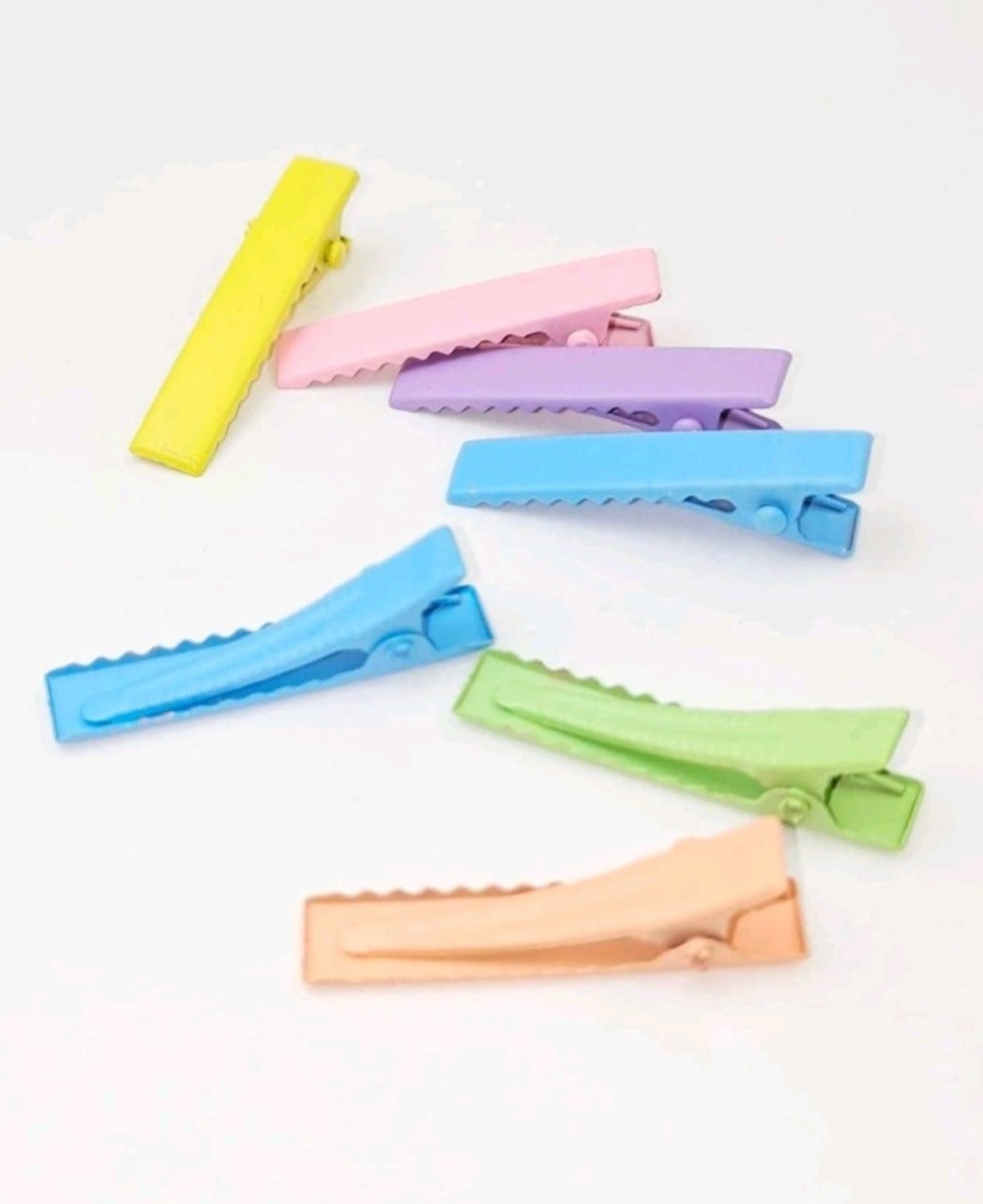 Colour Alligator Clip – 32mm (pack of 10)
