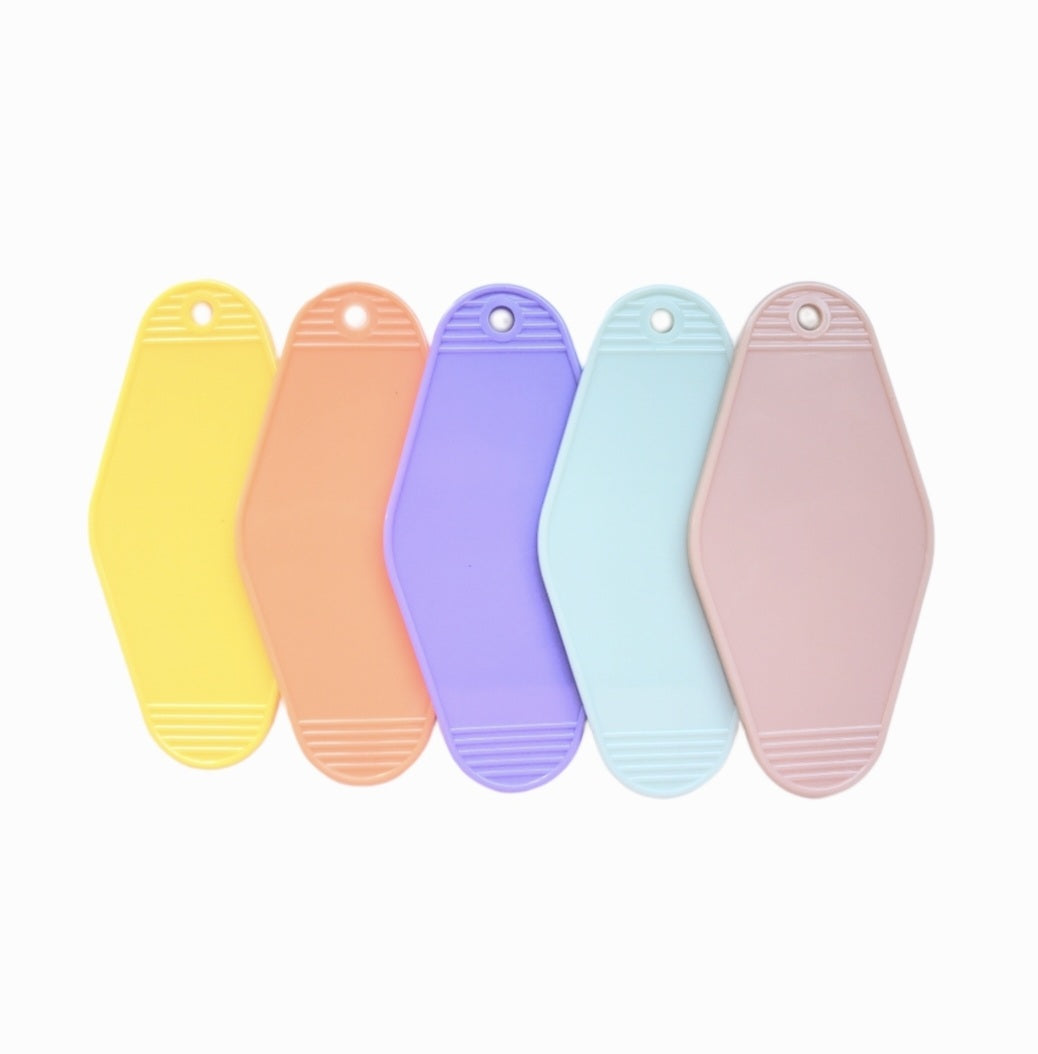 Motel keychain & ring