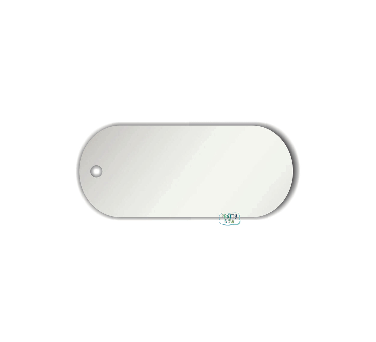 Oval Clear Acrylic blank