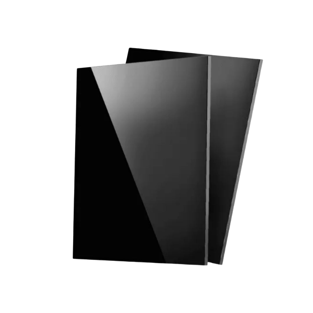 A5 Black Acrylic sheet