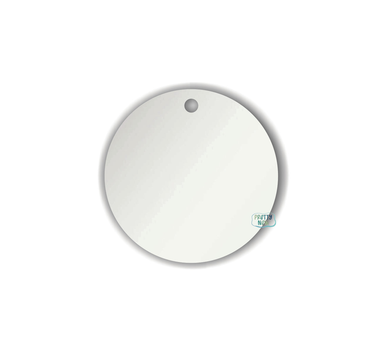 50x50x1.5mm Acrylic Disc