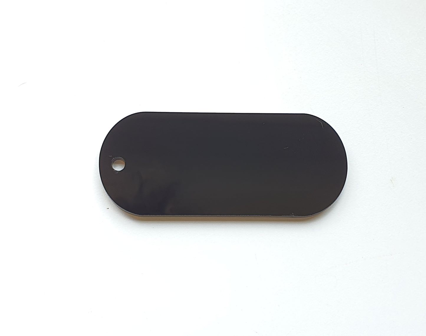 Oval Black Acrylic blank