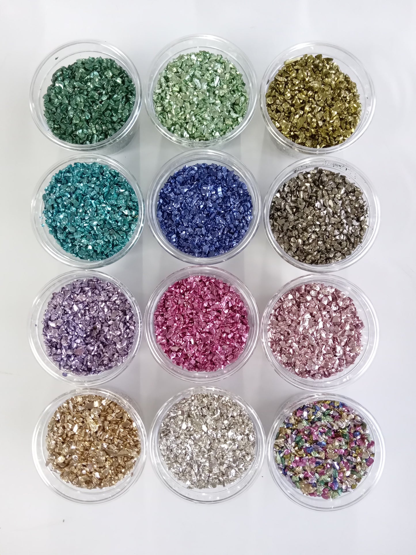 Coloured glass rocks for Resin 35g