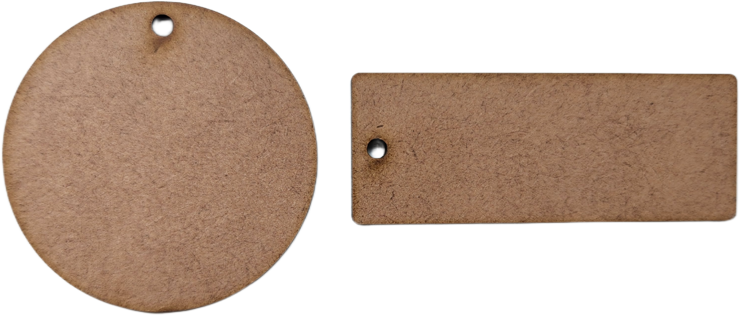MDF Keychains