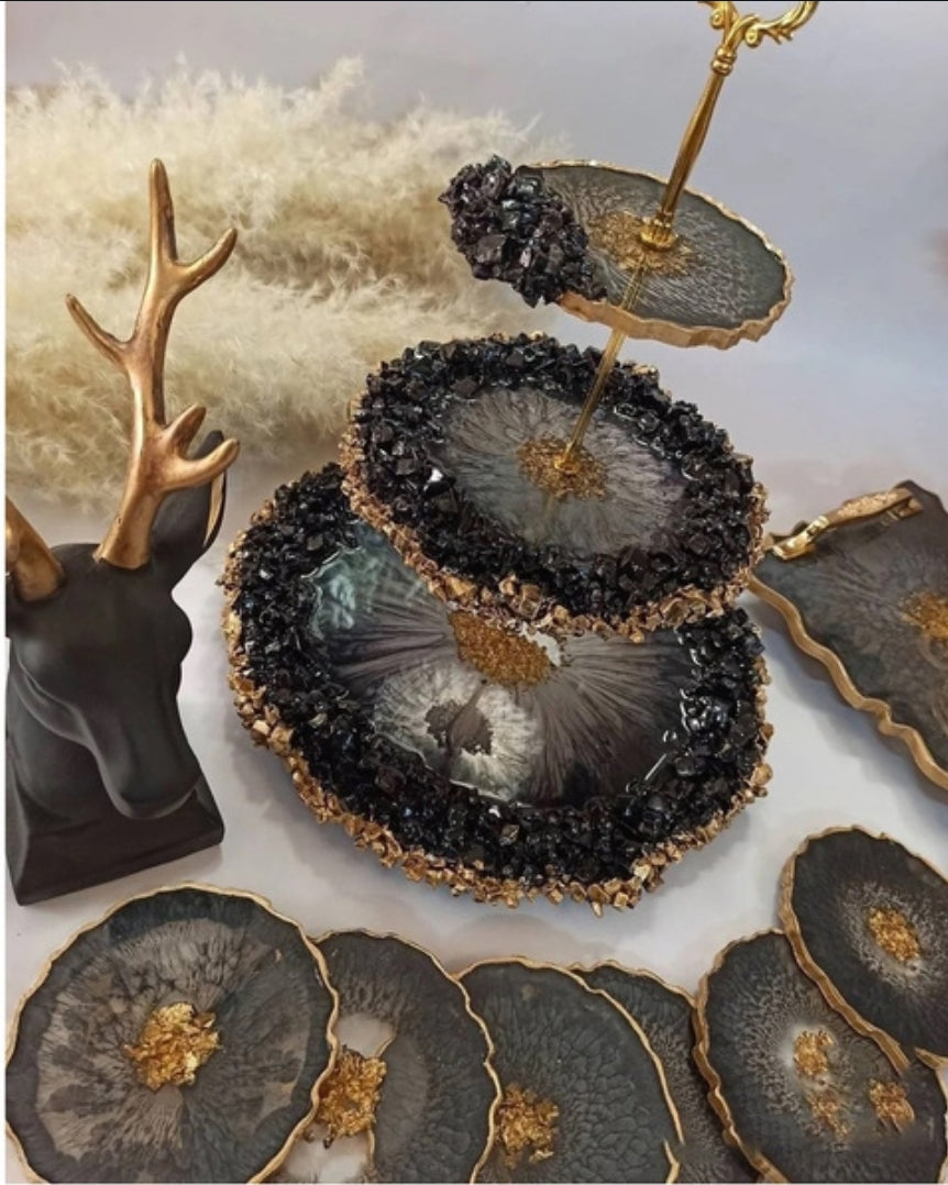 Coloured glass rocks for Resin 35g