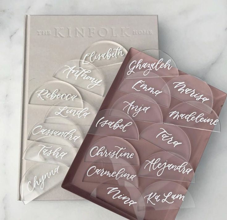 Half Circle Acrylic Blank