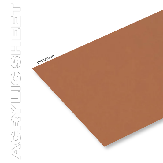 Acrylic Sheet - Cinnamon 200x300mm