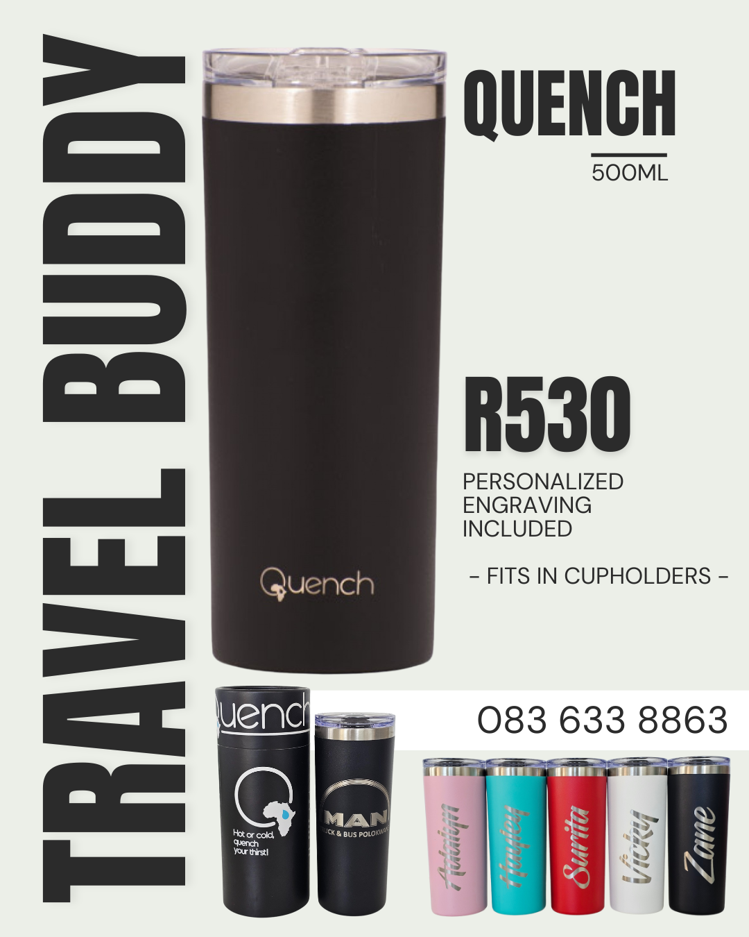 Quench Travel Buddy 500ml