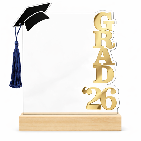 Graduation Acrylic Plaque - A5 - 2026