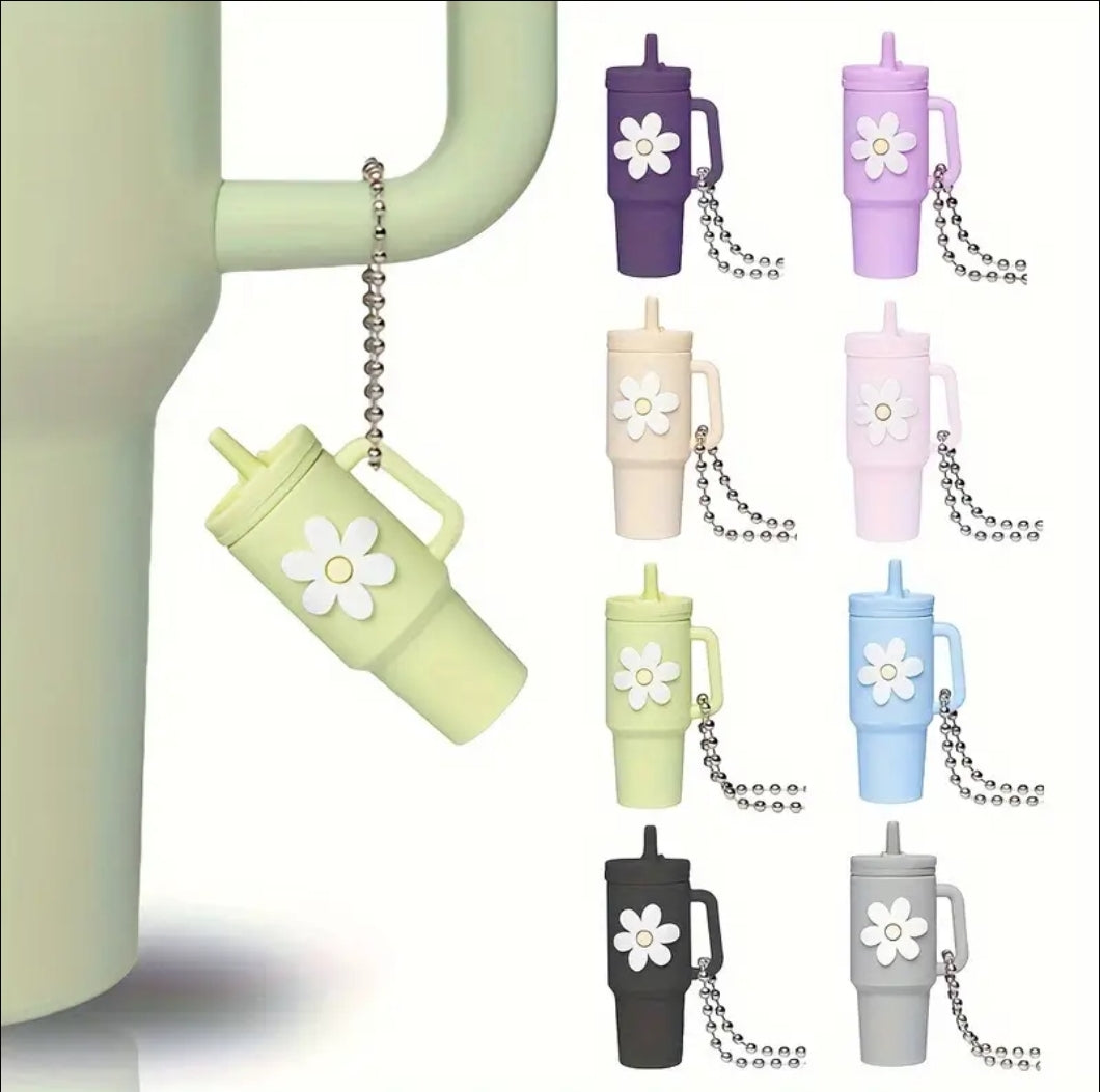 Siliconje cup keychain