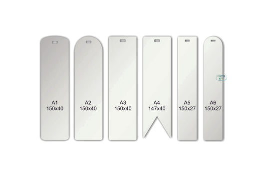 Bookmark - Clear Acrylic