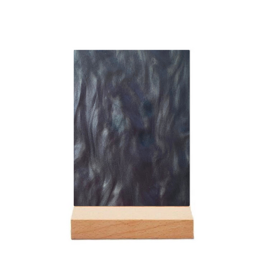 Acrylic sheet and Wood base Combo - Black Pearl