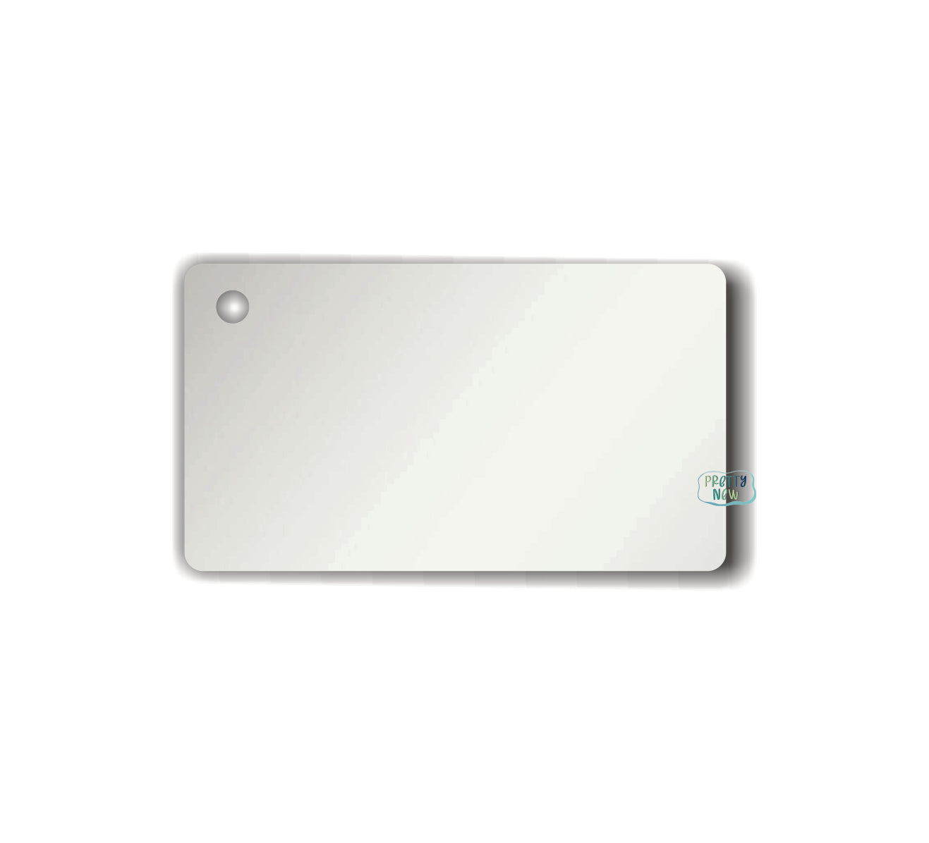 Rectangle Acrylic Disc 37x65x3mm – prettynew.sa