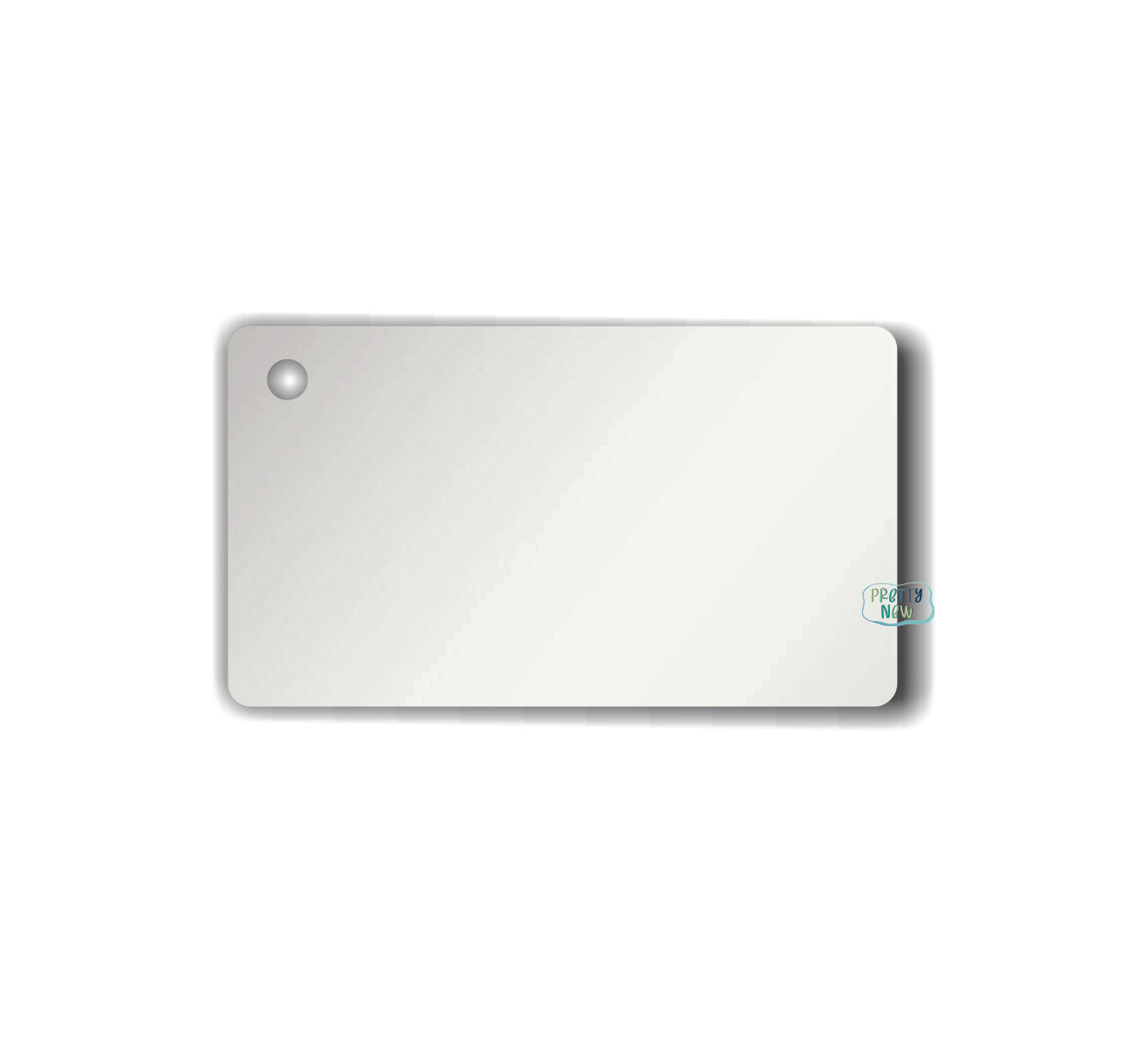 Rectangle Acrylic Disc  37x65x3mm