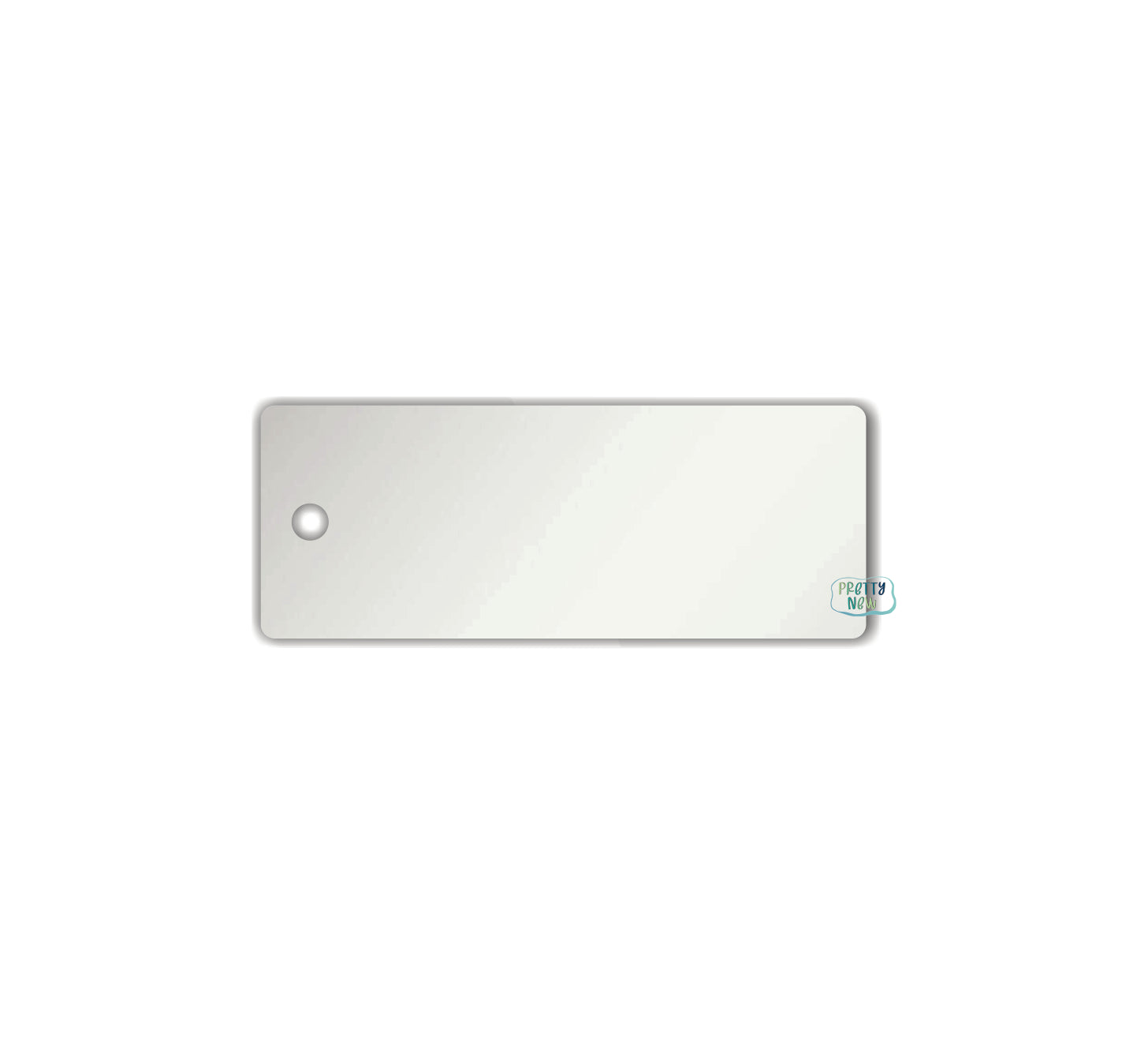 Rectangle Acrylic Disc 25x65x3mm – prettynew.sa