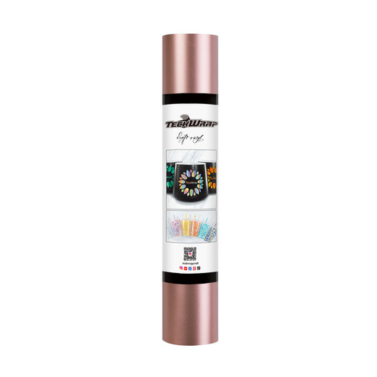 Teckwrap Glossy Vinyl - Satin Rosegold > PER ROLL 152cm x 30cm