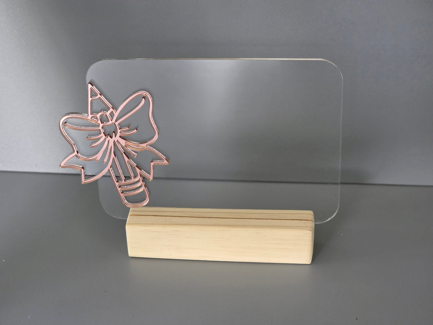 Teacher Acrylic sign - A5