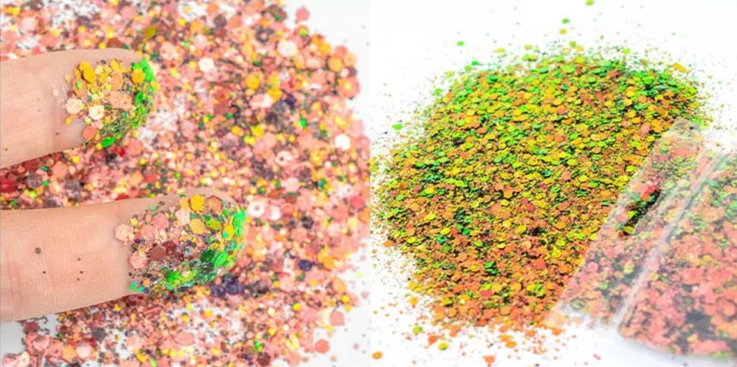 Forest fire - Colour shift Chunky Mix 30g